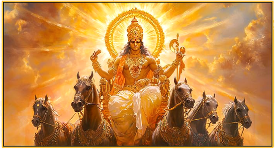 Surya Nārāyaṇa - the Sun God